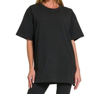 Zenana | Boxy T-shirt & Legging Set